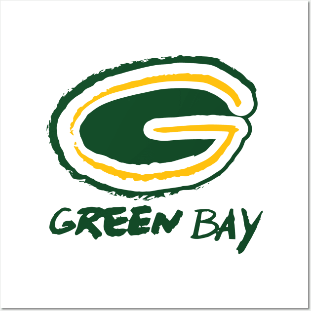 Green Bay Packeeeers 06 Wall Art by Very Simple Graph